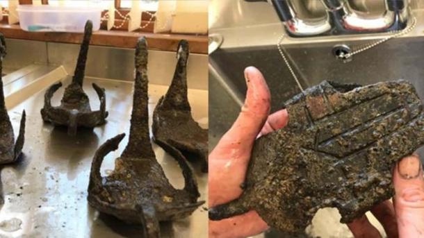 The hipposandals, which were found by a volunteer, are well-preserved. (Image: Vindolanda)