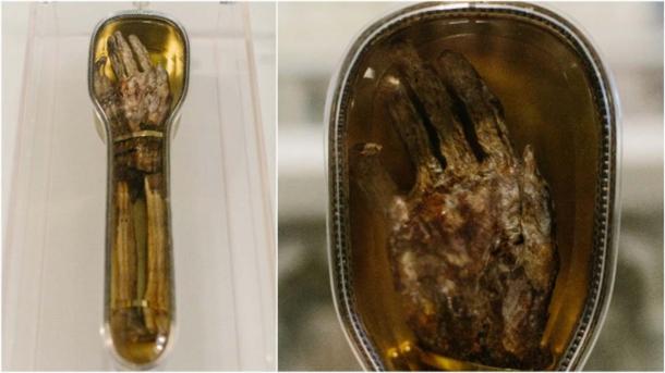 The limb has been touring Canada for a month. (Catholic Christian Outreach)