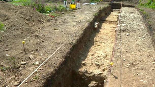 The line of the Roman road is to the west of Calstock Fort, an ancient Roman defense built around 50 AD. (University of Exeter / Fair Use)