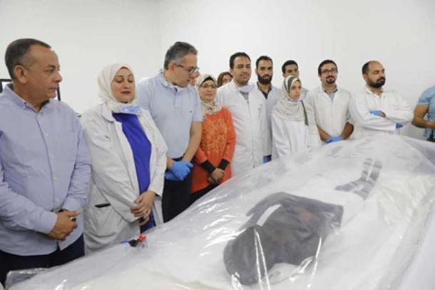 The mummies will be restored and put on display. (Ministry of Antiquities)