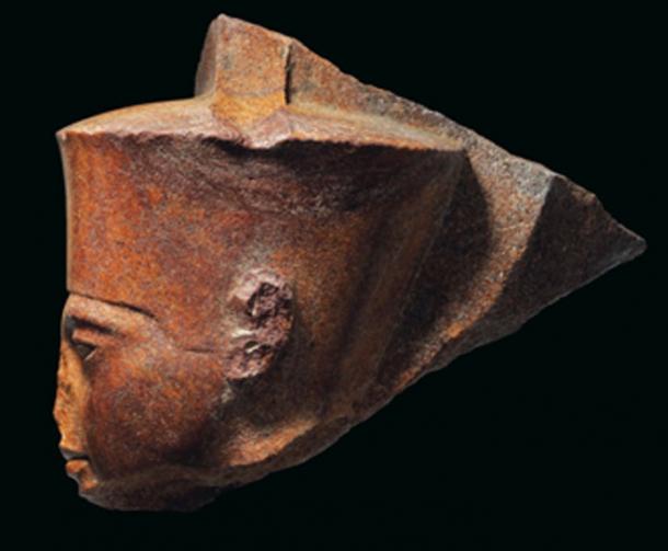 The origin of the King Tut statue is still in dispute. (Christie's)