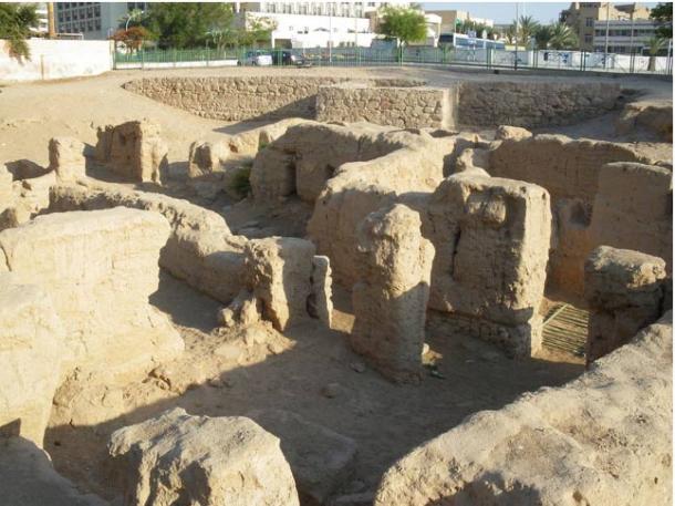 The ruins of an early church of Aqaba, Jordan. (Public Domain)