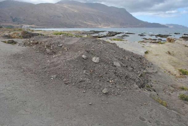 The site has now been buried. Babis Fassoulas, Author provided