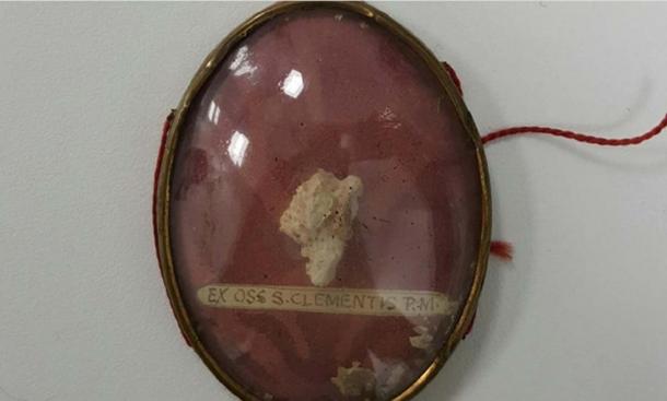 The supposed relic that was found by Enviro Waste workers in London, UK. Image: Envirowaste