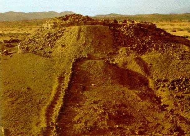 The supposed tomb of Tin Hinan