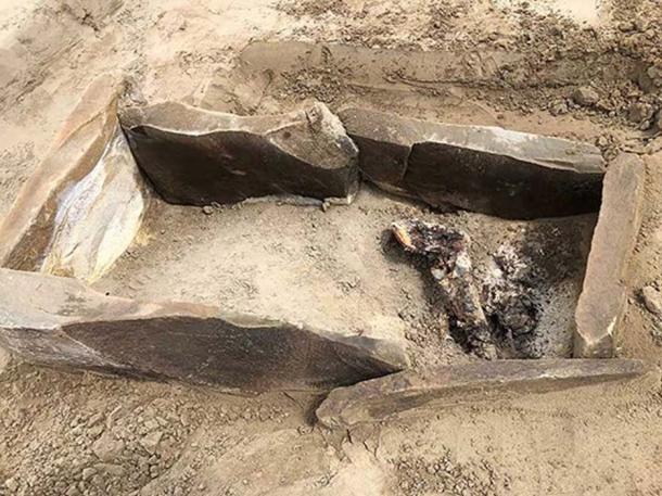 The tomb in which the mummy was found. Credit: Marina Kilunovskaya