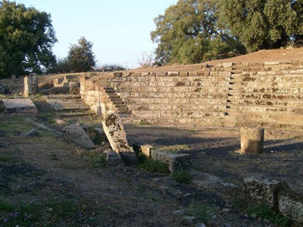Theater of Tusculum. (Public Domain)