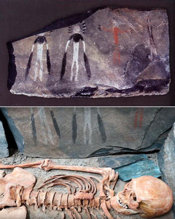 These magnificent paintings were found in the Altai Mountains. Pictures: Vladimir Kubarev/IAET SB RAS, The Siberian Times