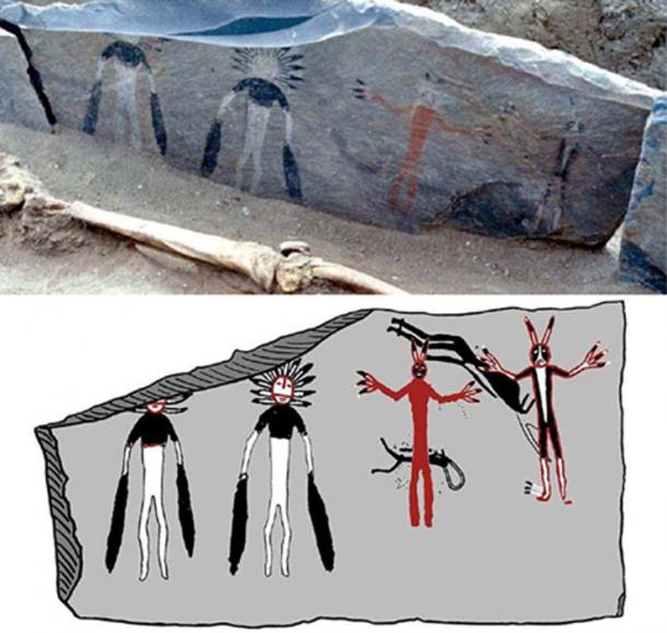 These magnificent paintings were found in the Altai Mountains. Pictures: Vladimir Kubarev/IAET SB RAS, The Siberian Times