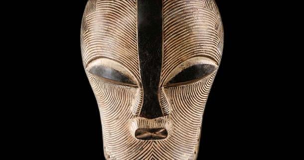 This rare ritual mask fuses together the exotic beauty of Luba with the hypnotic power of Songye art.