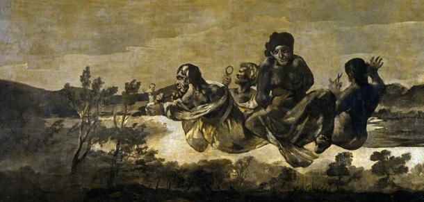 The Three Fates as depicted by Francisco de Goya