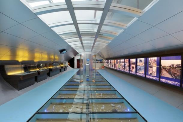 Time Gallery of Underwater Archaeology. The Guangdong Maritime Silk Road Museum (Nanhai No. 1 Museum), Yangjiang, Guangdong Province, China.