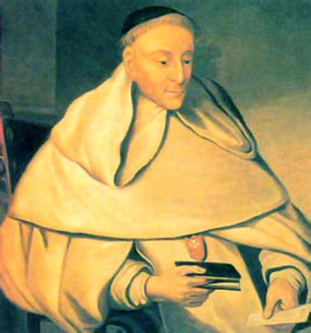 Portrait of Tirso de Molina.
