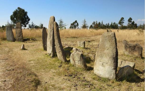 Some have likened the Tiya stones to the headstones of graves. 