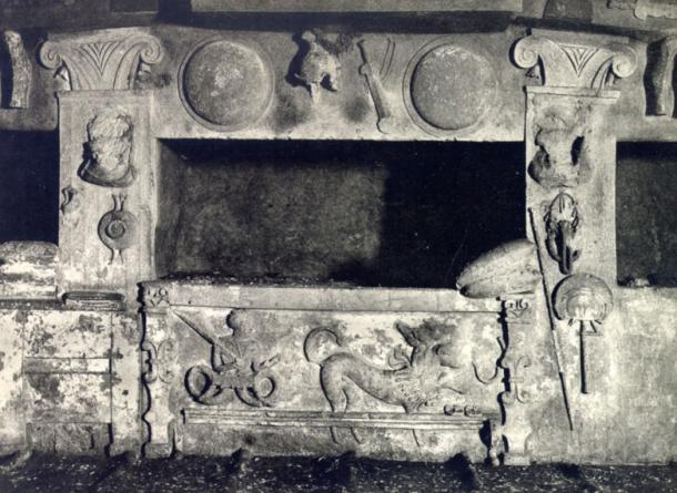 Tomb of Reliefs, Cerveteri. 