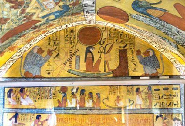 Tomb of Sennedjem in Deir el-Medina where the mummies were discovered. (kairoinfo4u / CC BY-SA 2.0)
