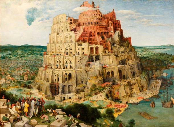 The Tower of Babel by Pieter Brueghel the Elder. (Public domain)