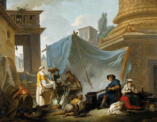 Trading system in ancient rome