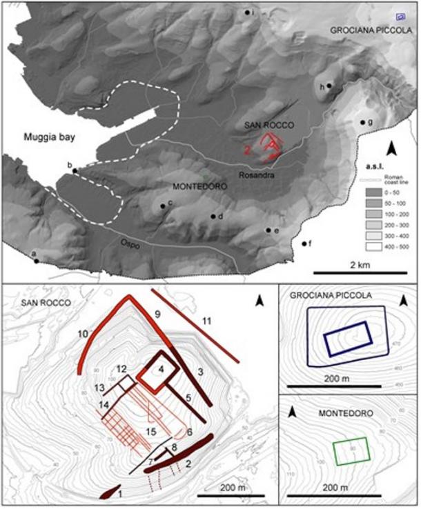 Trieste Origins Unearthed. Digital terrain model of the ancient Roman military sites in Italy.