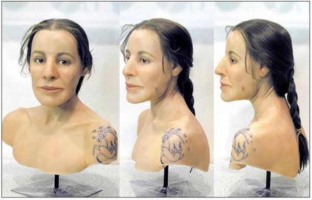 Restored face likeness by Swiss expert Marcel Nyffenegger
