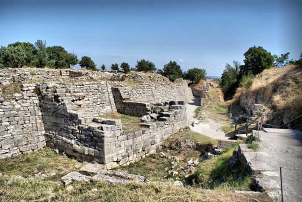 How the ruins of Troy look today. David Spender via Flickr, CC BY