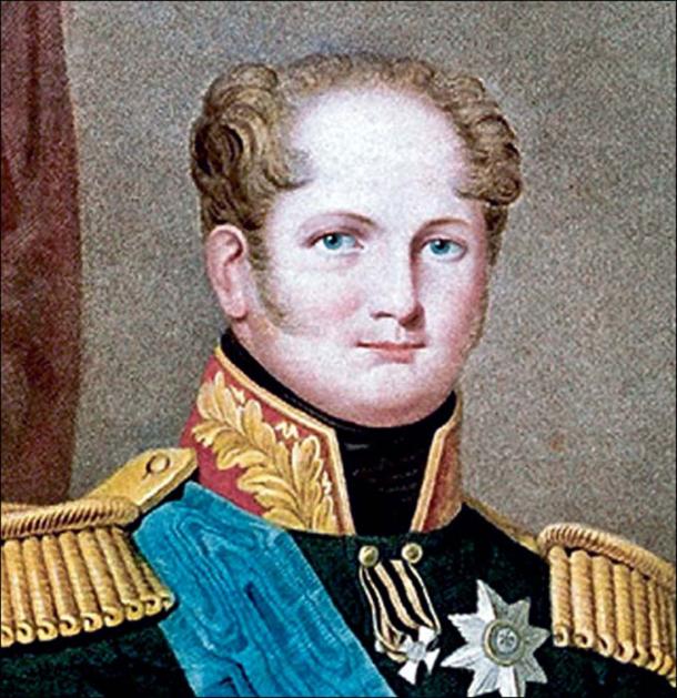 Tsar Alexander I and monk Feodor.