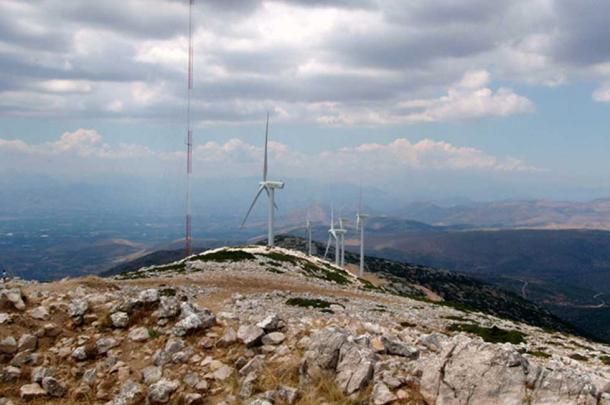 Turbines on Arachnaion.