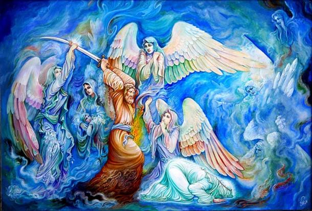 This painting is entitled