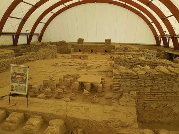 Part of the excavated Viminacium archaeological site. (CC BY-SA 4.0)