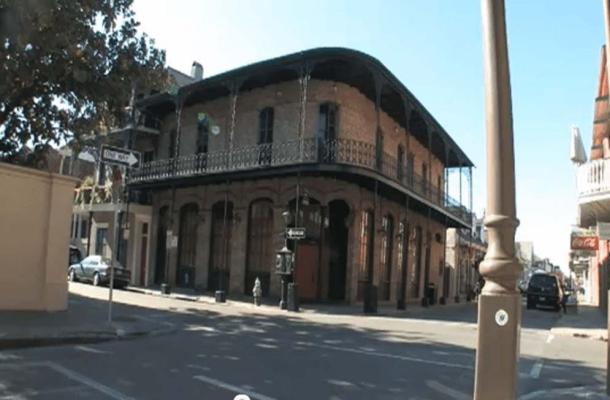 Ursulines Ave & Royal St., New Orleans.