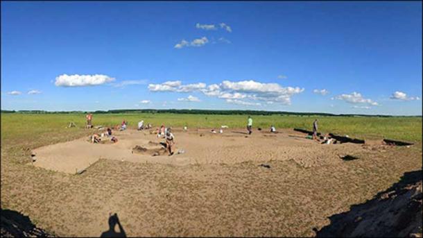 Ust-Ivanovka archeological site, the Far East of Russia. Picture: Denis Volkov