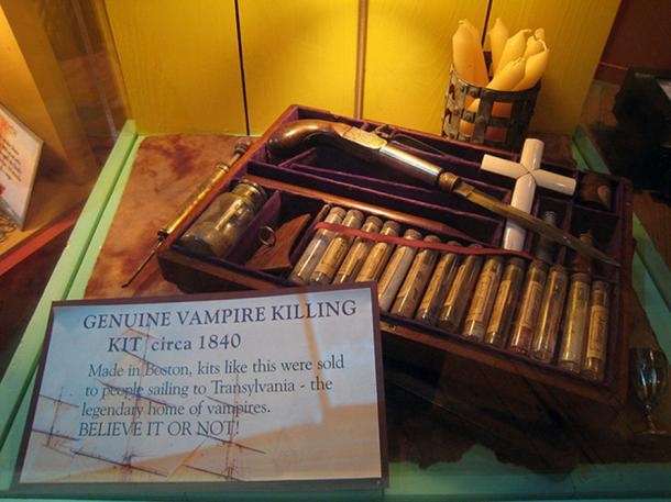 Vampire Killing Kit circa 1840. 