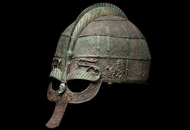 Example of a Vendel helmet