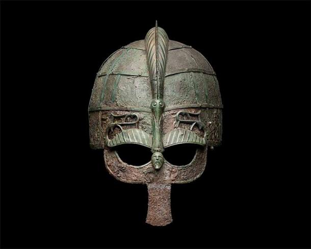 The Vendel helmet in the Statens historiska museum. The Vendel archaeological site is situated in Uppland, on the eastern coast of Sweden, and was used as a burial ground during the Vendel period (c 550 - 800 AD). (Ola Myrin/Statens historiska museum / CC by SA 2.5) 