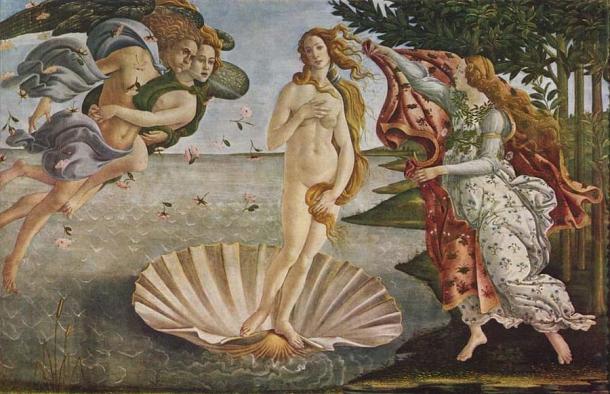 ‘The Birth of Venus’ by Sandro Botticelli. (Public Domain)