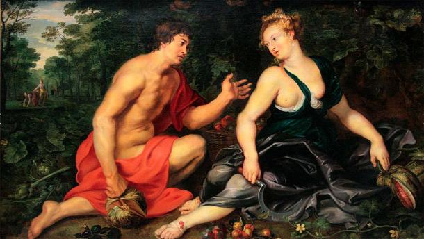 Vertumne et Pomone - Peter Paul Rubens, 1617-1619. (Public Domain)