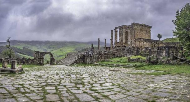 View of forum and temple in Roman town of Djemila (tynrud / Fotolia)