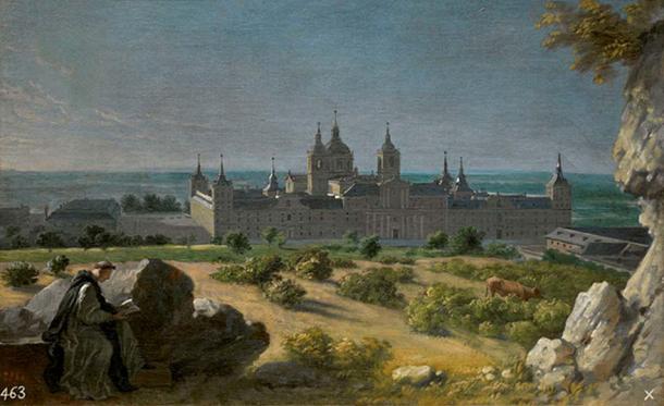 ‘View of the Monastery of El Escorial’ (circa 1722) by Michel Ange Houasse . (Public Domain)