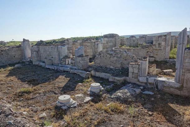 Vista de los edificios excavados en la ciudad baja de Amorium, habitada hasta el siglo XII. (Torsten62 / CC BY-SA 4.0)