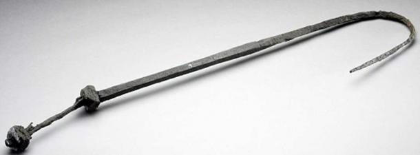 The Viking metal rod that is believed to have been a magic wand.