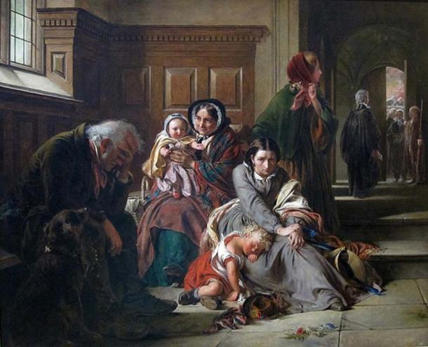 Waiting for the Verdict, Abraham Solomon, 1859.