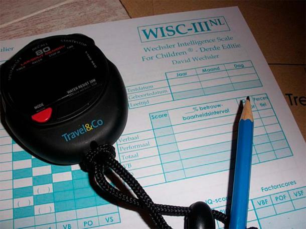 Wechsler Intelligence Scale for Children (Onderwijsgek at nl.wikipedia/CC BY-SA 3.0)