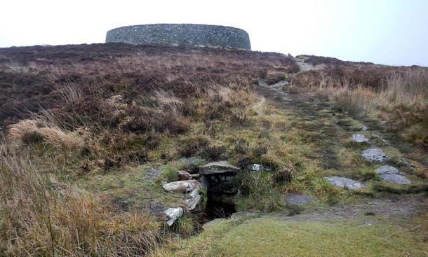 The Well of St Patrick south of Grianan 