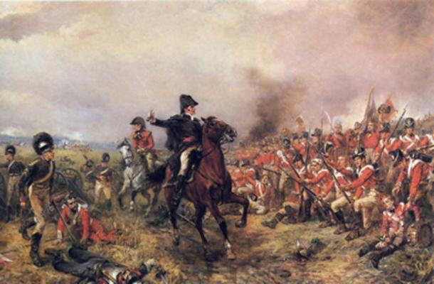 Wellington at the Battle of Waterloo. (Hohum / Public Domain)