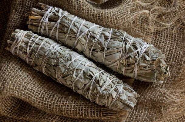 White sage smudge bundles