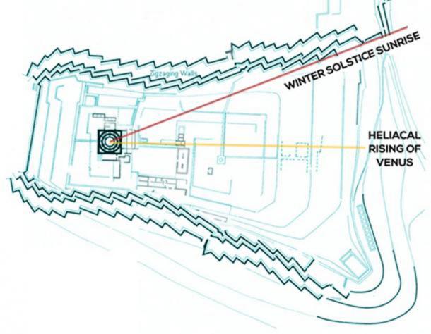 Wing-like form of Saqsayhuaman reconstructed. (Author provided)