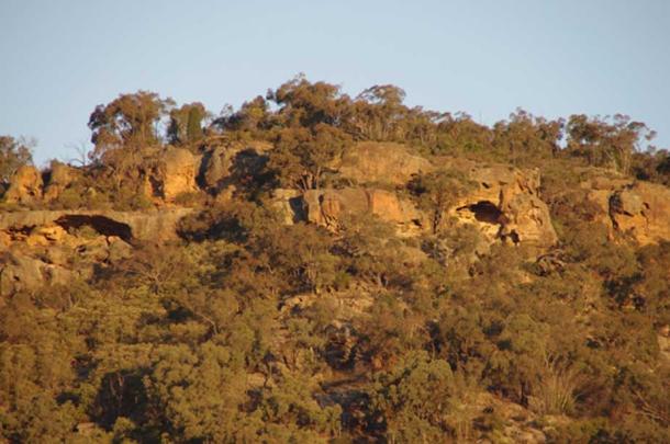 Wollemi National Park at Baerami along the Bylong Valley Road, NSW Australia