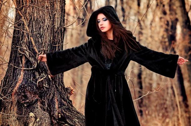 Women Chanting in Forest