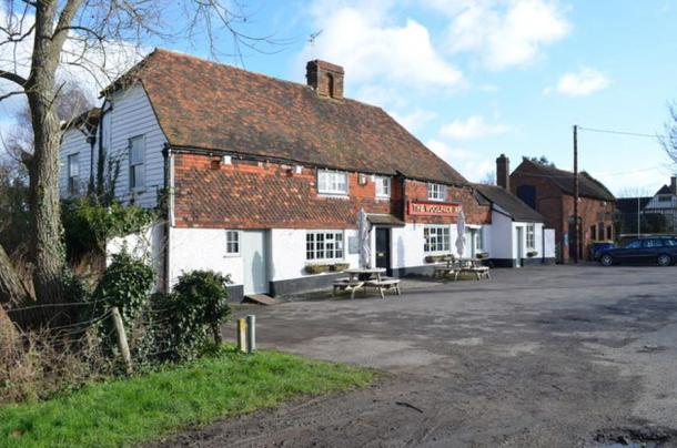 The tragic incident took place behind the Woolpack Inn, Kent