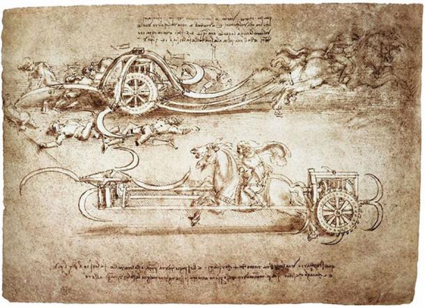 A Work by Leonardo Da Vinci.
